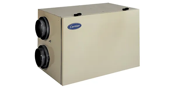 Carrier home ventilation unit providing fresh, filtered indoor air